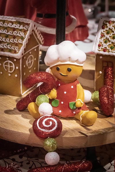 Marché de Noël 2022 - petit personnage en pain d'épice